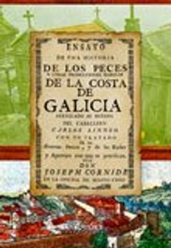 portada Facsímil: Historia de los Peces y Otras Producciones Marinas de la Costa de Galicia