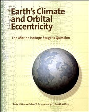 portada Earth 8242 S Climate and Orbital Eccen (Geophysical Monograph)