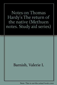 portada Notes on Thomas Hardy's the Return of the Native (in English)