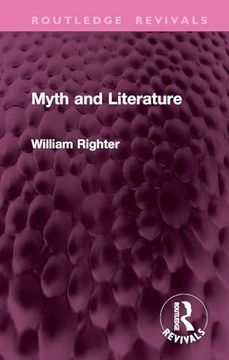 portada Myth and Literature (Routledge Revivals) (en Inglés)