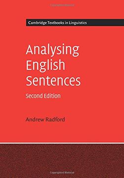 portada Analysing English Sentences (Cambridge Textbooks in Linguistics)