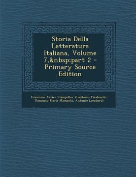 portada Storia Della Letteratura Italiana, Volume 7, Part 2 (in Italian)