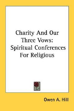 portada charity and our three vows: spiritual conferences for religious (in English)