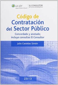 portada Código De Contratación Del Sector Público. 2013