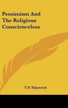 portada pessimism and the religious conscienceless (en Inglés)