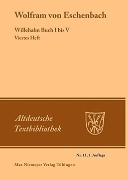 portada 4. Heft: Willehalm, Buch i-v (en Alemán)