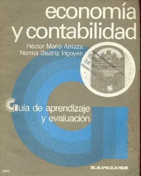 portada Economia Y Contabilidad Kapelusz Guia De Aprendizaje Y (in Spanish)