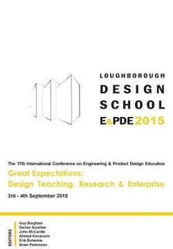 portada Great Expectations: Design Teaching, Research & Enterprise - Proceedings of the 17th International Conference on Engineering and Product D (en Inglés)