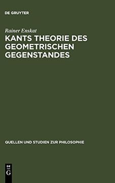 portada Kants Theorie des Geometrischen Gegenstandes (in German)