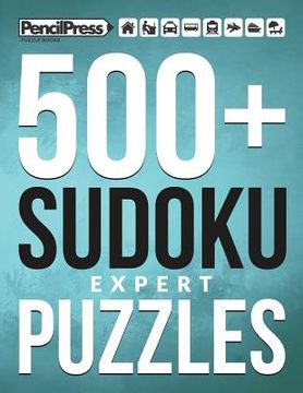 portada 500+ Sudoku Puzzles Book Expert: Expert Sudoku Puzzle Book for adults (with answ (en Inglés)