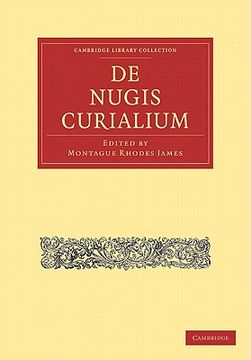 portada De Nugis Curialium Paperback (Cambridge Library Collection - Literary Studies) (in Latin)
