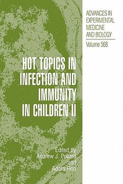 portada hot topics in infection and immunity in children ii (in English)