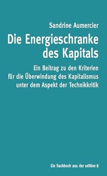 portada Die Energieschranke des Kapitals (en Alemán)