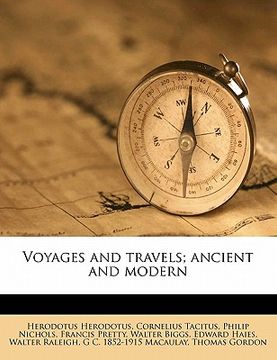 portada voyages and travels; ancient and modern