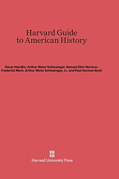 portada Harvard Guide to American History (en Inglés)