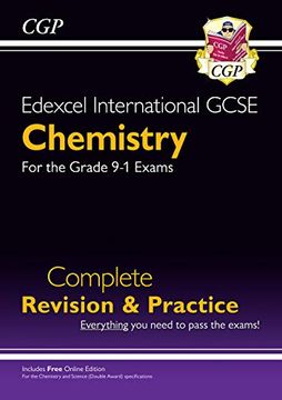 portada New Grade 9-1 Edexcel International Gcse Chemistry: Complete Revision & Practice With Online Edition (Cgp Igcse 9-1 Revision) (en Inglés)