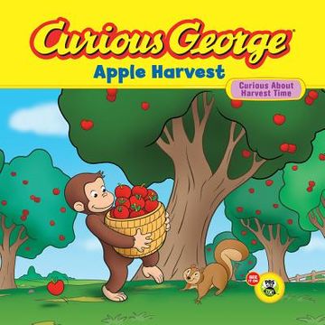 portada curious george apple harvest (en Inglés)