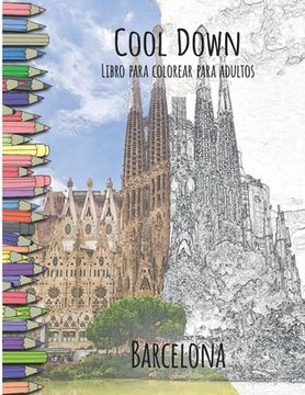 portada Cool Down - Libro para colorear para adultos: Barcelona
