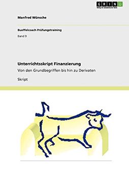 portada Unterrichtsskript Finanzierung (German Edition)