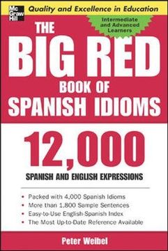 portada The big red Book of Spanish Idioms: 12,000 Spanish and English Expressions (in English)