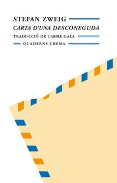 portada Carta D'una Desconeguda (in Catalá)