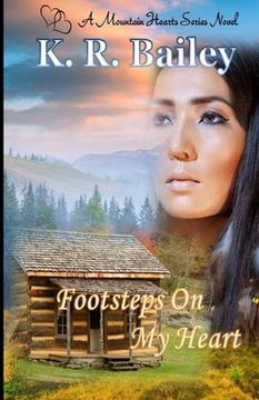 portada Footsteps On My Heart: A Western historical romance