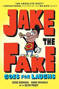 portada Jake the Fake Goes for Laughs (libro en Inglés)