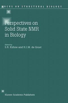 portada perspectives on solid state nmr in biology (en Inglés)