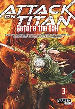 portada Attack on Titan - Before the Fall 03 (en Alemán)
