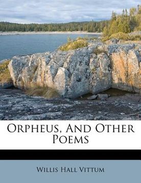 portada orpheus, and other poems