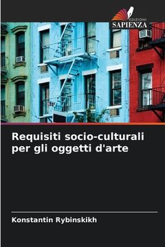 portada Requisiti socio-culturali per gli oggetti d'arte (in Italian)