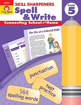 portada Spell & Write, Grade 5 (Skill Sharpeners Spell & Write) (en Inglés)