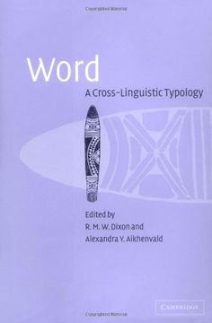 portada Word: A Cross-Linguistic Typology (en Inglés)