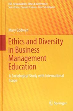 portada Ethics and Diversity in Business Management Education: A Sociological Study With International Scope (Csr, Sustainability, Ethics & Governance) (en Inglés)