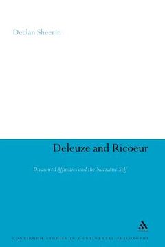 portada deleuze and ricoeur: disavowed affinities and the narrative self