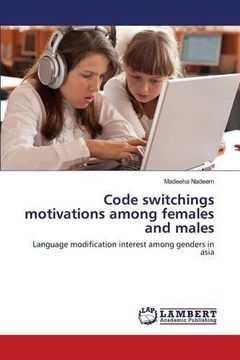 portada Code switchings motivations among females and males