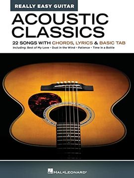 portada Acoustic Classics - Really Easy Guitar Series: 22 Songs With Chords, Lyrics & Basic tab 