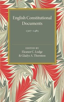 portada English Constitutional Documents, 1307–1485 (en Inglés)