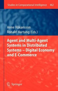 portada agent and multi-agent systems in distributed systems - digital economy and e-commerce