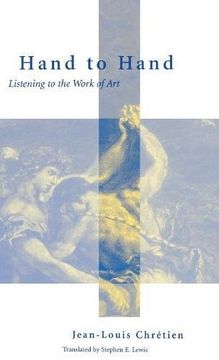 portada hand to hand: listening to the work of art (in English)