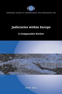 portada Judiciaries Within Europe: A Comparative Review (Cambridge Studies in International and Comparative Law) 