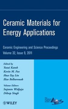 portada advanced processing and manufacturing technologies for structural and multifunctional materials v: ceramic engineering and science proceedings, volume 32, issue 8