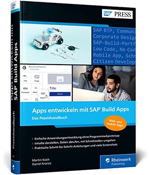 portada Apps Entwickeln mit sap Build Apps (in German)