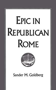 portada Epic in Republican Rome (en Inglés)