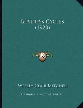 portada business cycles (1923) (in English)