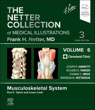portada The Netter Collection of Medical Illustrations: Musculoskeletal System, Volume 6, Part ii - Spine and Lower Limb (Netter Green Book Collection) (en Inglés)