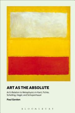 portada Art as the Absolute (en Inglés)