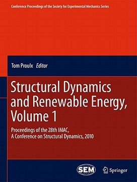 portada structural dynamics and renewable energy (en Inglés)