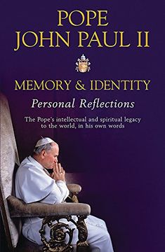 portada Memory and Identity: Personal Reflections (in English)