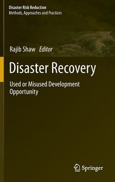 portada Disaster Recovery: Used or Misused Development Opportunity (in English)